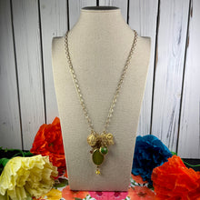 Load image into Gallery viewer, Peridot Pendent Long Necklace
