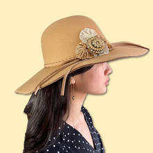 Load image into Gallery viewer, Tan Floppy Hat
